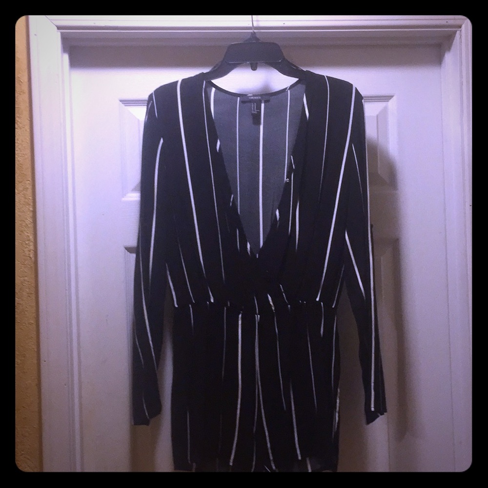 Long sleeve romper